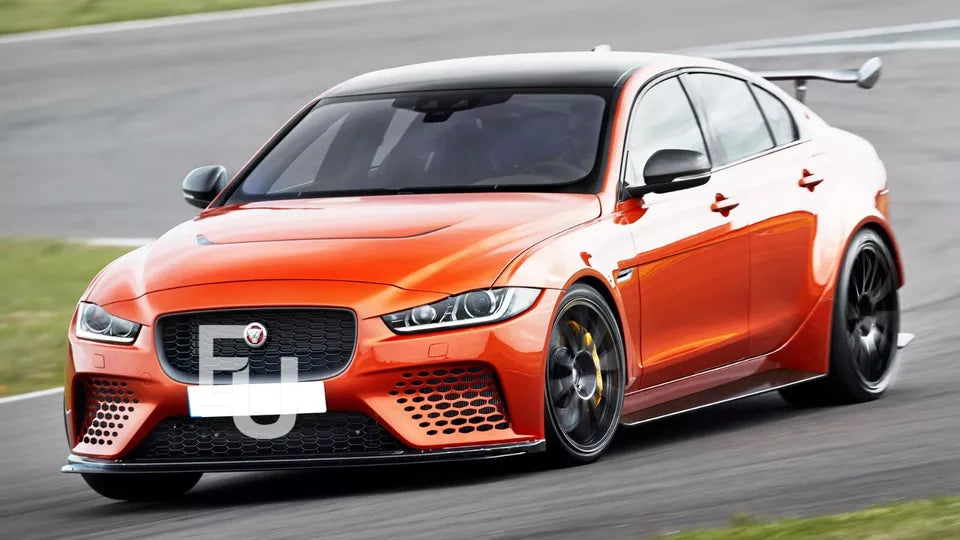 2X LEFT RIGHT SIDE PAIR HEADLIGHT LENS COVER LAMP FOR JAGUAR XE X760 2015-2018