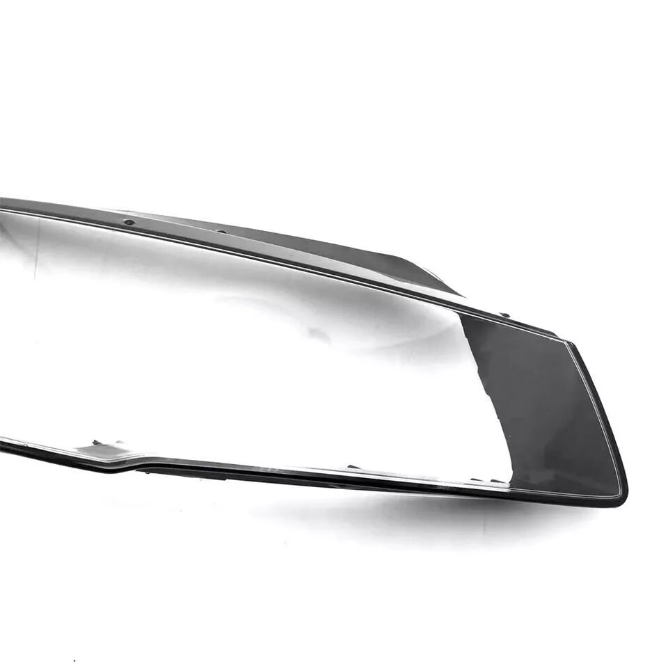 FOR AUDI A8 D4 LEFT RIGHT SIDE PAIR FRONT HEADLIGHT HEADLAMP LENS COVER 14-17