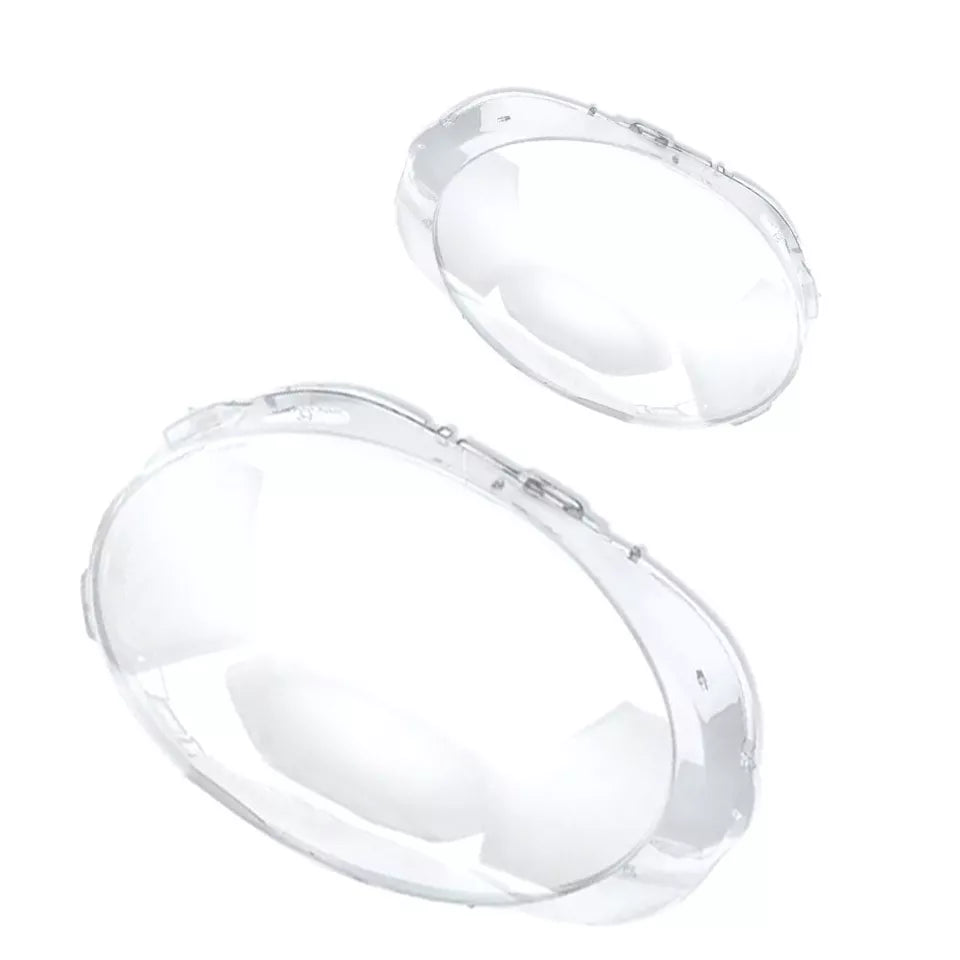 FOR BMW MINI F56 3 DOOR COOPER 11-15 PAIR LEFT RIGHT HEADLIGHT LENS CLEAR COVER