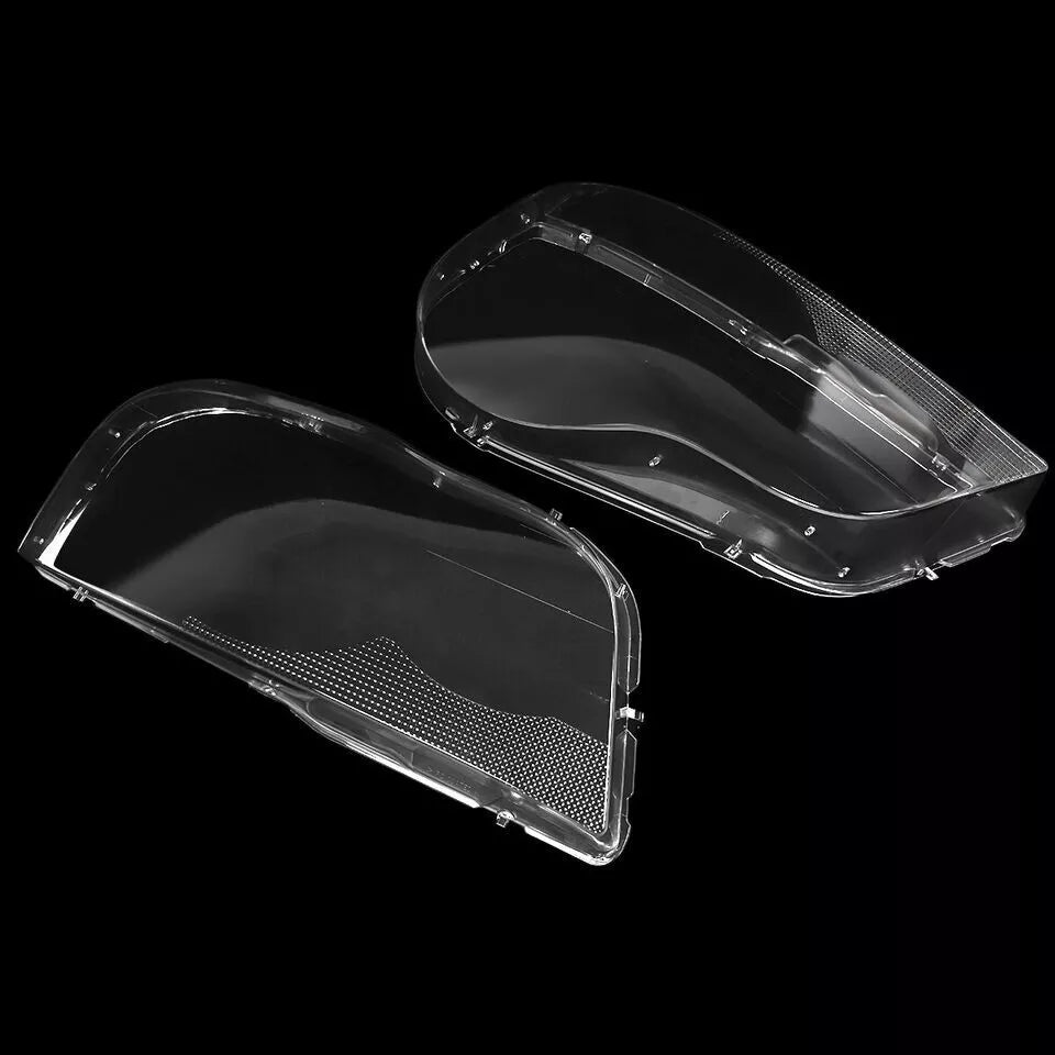 FOR VOLVO XC90 MK1 FRONT HEADLIGHT LAMP LENS COVER LEFT RIGHT SIDE PAIR 04-2013