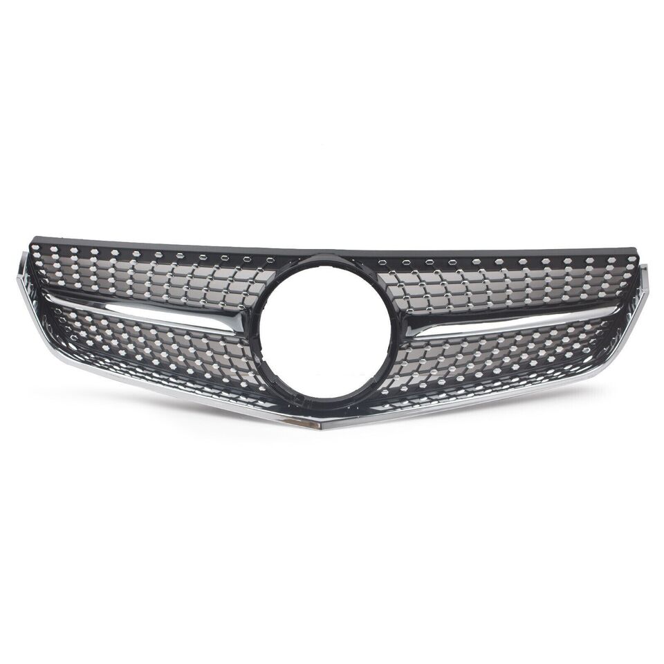 FRONT GRILLE GRILL FOR MERCEDES E CLASS W207 C207 A207 COUPE 9-13 DIAMOND CHROME