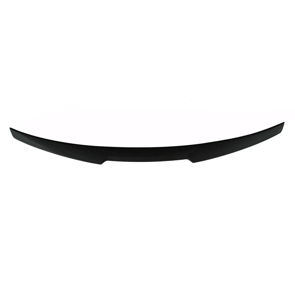 FOR BMW 5 SERIES G60 M4 STYLE REAR BOOT SPOILER LIP EXTENSION GLOSS BLACK  2024+