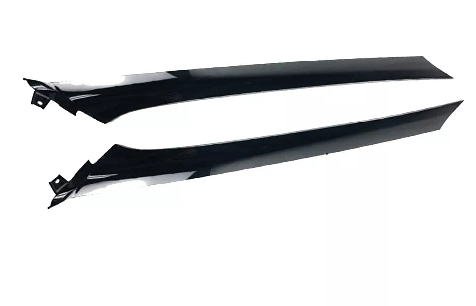 PAIR WIND SHIELD A PILLAR TRIM MOLDING FOR LAND ROVER RANGE ROVER EVOQUE 2012-19