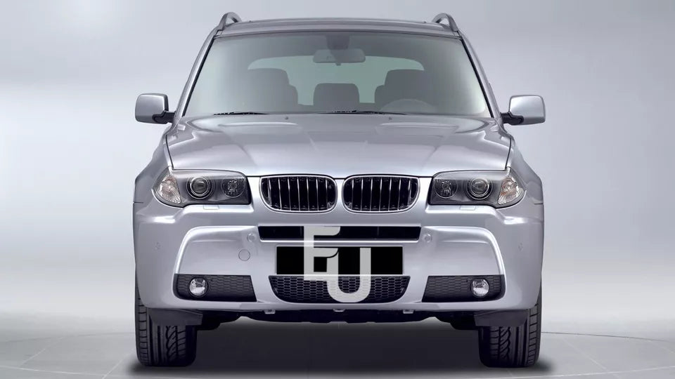 PAIR FRONT HEADLIGHT LENS REPLACEMENT COVER LEFT RIGHT FOR BMW X3 E83 2004-2010