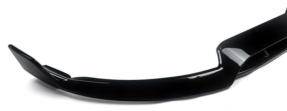 FRONT SPLITTER LIP FOR MERCEDES BENZ E W207 C207 AMG LINE 2014-2016 GLOSS BLACK