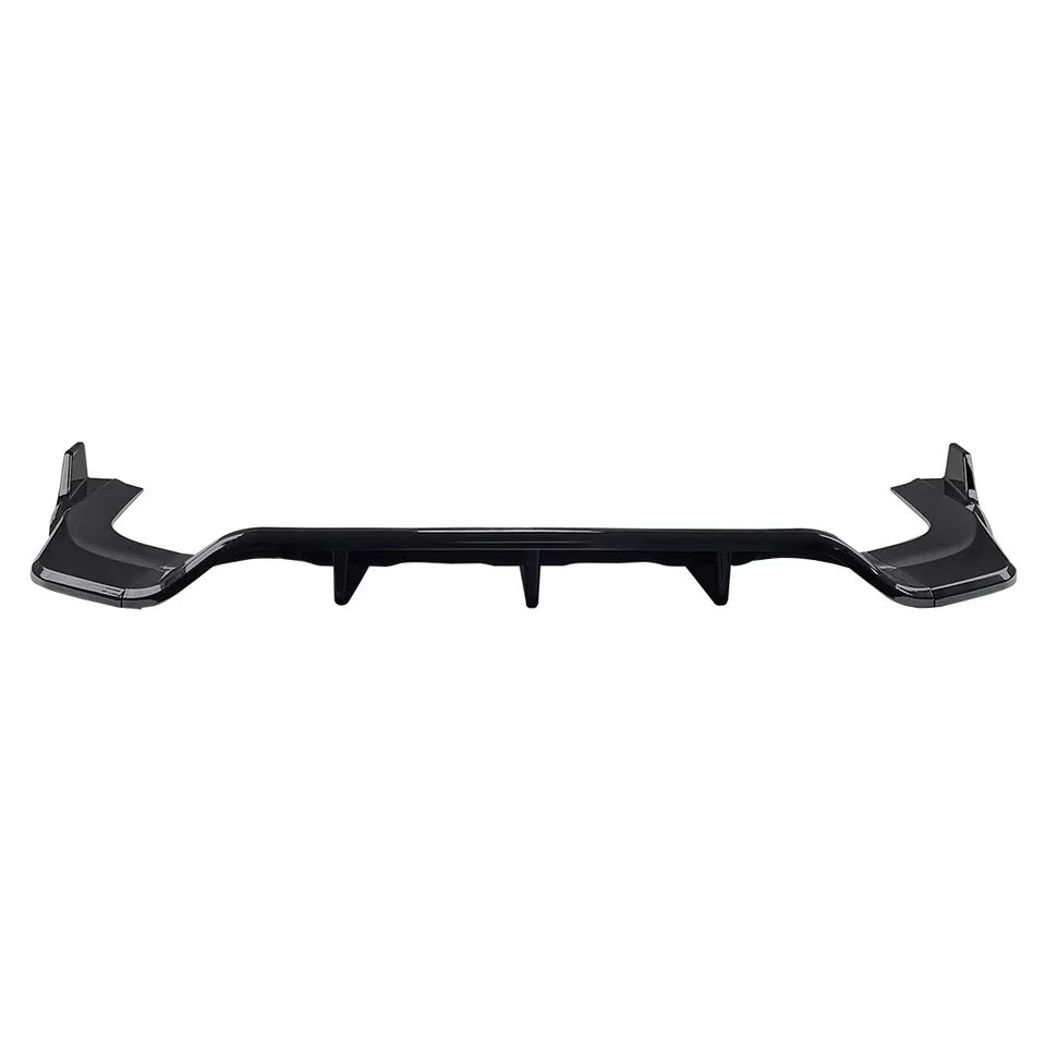 REAR BUMPER DIFFUSER FOR MERCEDES BENZ GLC COUPE C254 AMG LINE GLOSS BLACK 2023+