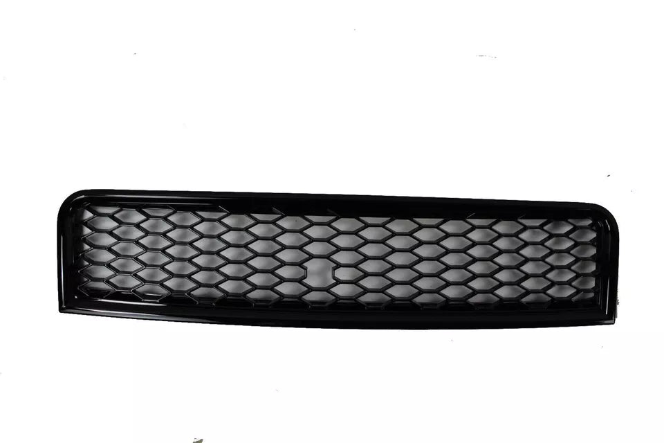 FOR AUDI A4 B6 8E 2000-2004 RS STYLE GLOSS BLACK HONEYCOMB RADIATOR HOOD GRILLE