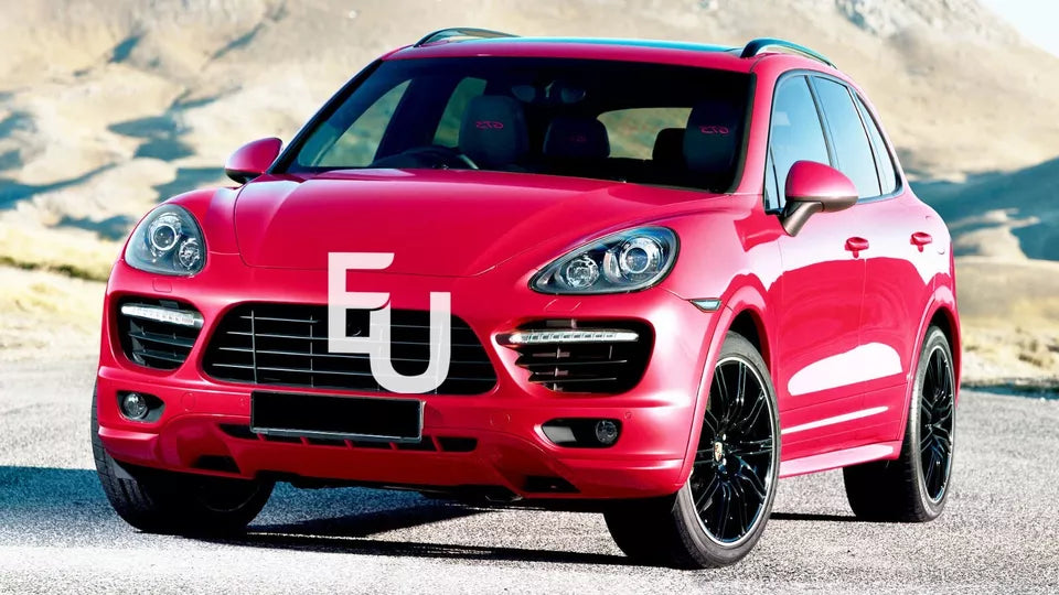 LEFT PASSENGER SIDE HEADLIGHT LENS COVER LAMP FOR PORSCHE CAYENNE 958 2011-2014