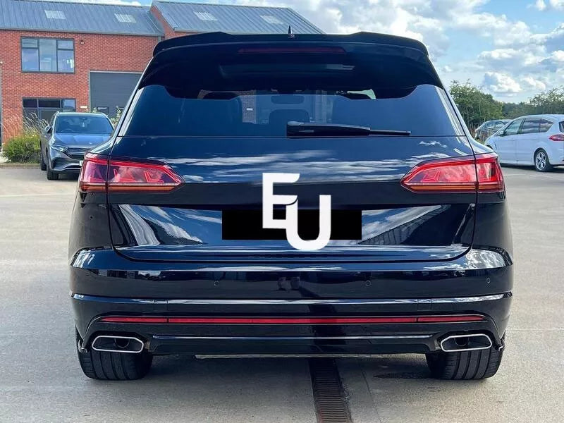 FOR VW TOUAREG CR7 2017-2023 REAR ROOF SPOILER LIP WING GLOSS BLACK