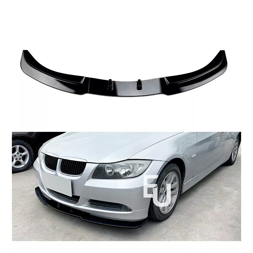 FOR BMW 3 SERIES E90 E91 PRE-LCI STANDARD SE FRONT LIP SPLITTER VALANCE 04-08
