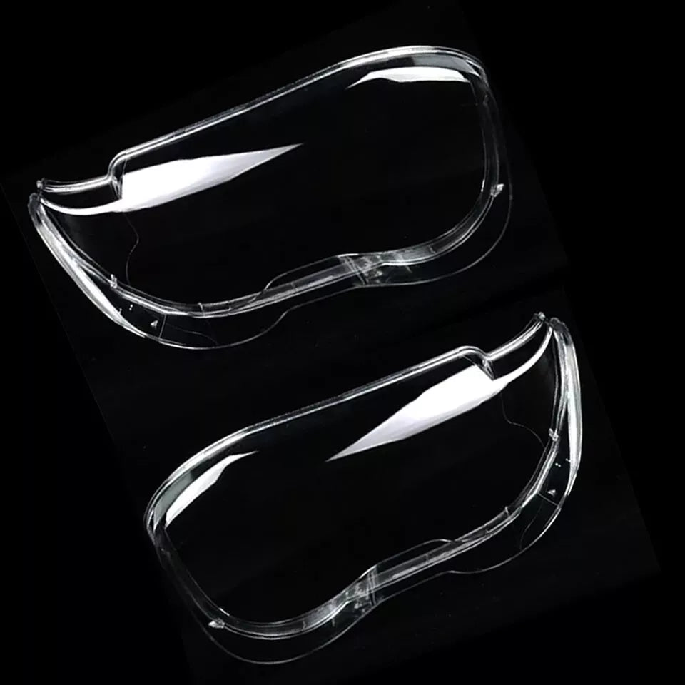 FOR BMW 7 SERIES E65 LEFT RIGHT HEADLIGHT HEADLAMP CLEAR LENS COVER 2001-2004