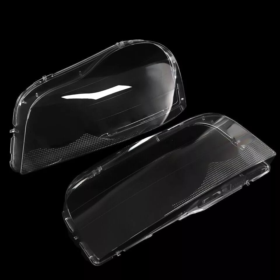 FOR VOLVO XC90 MK1 FRONT HEADLIGHT LAMP LENS COVER LEFT RIGHT SIDE PAIR 04-2013