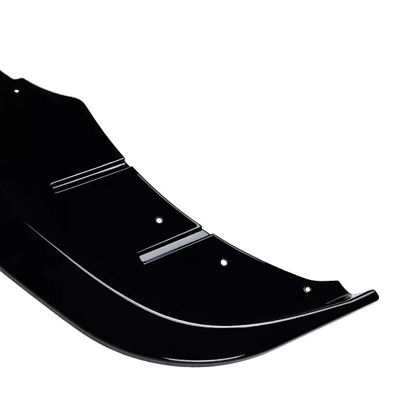 FOR BMW 5 SERIES F10 F11 LCI SE STANDARD FRONT SPLITTER LIP GLOSS BLACK 13-17