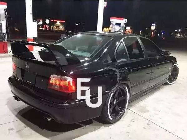 REAR BOOT SPOILER WING LIP FOR BMW 5 SERIES E39 1997-2003 HIGH KICK GLOSS BLACK