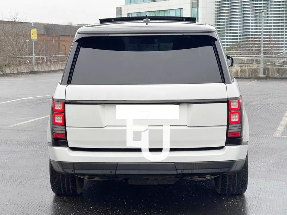 FOR RANGE ROVER VOGUE L405 13-21 REAR MOULDING BOOT TRIM AUTOBIOGRAPHY BLACK