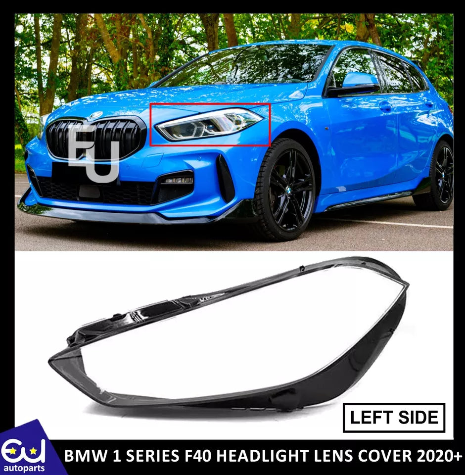 FOR BMW 1 SERIES F40 F41 HEADLIGHT HEADLAMP LENS COVER LEFT SIDE 2020 ONWARD