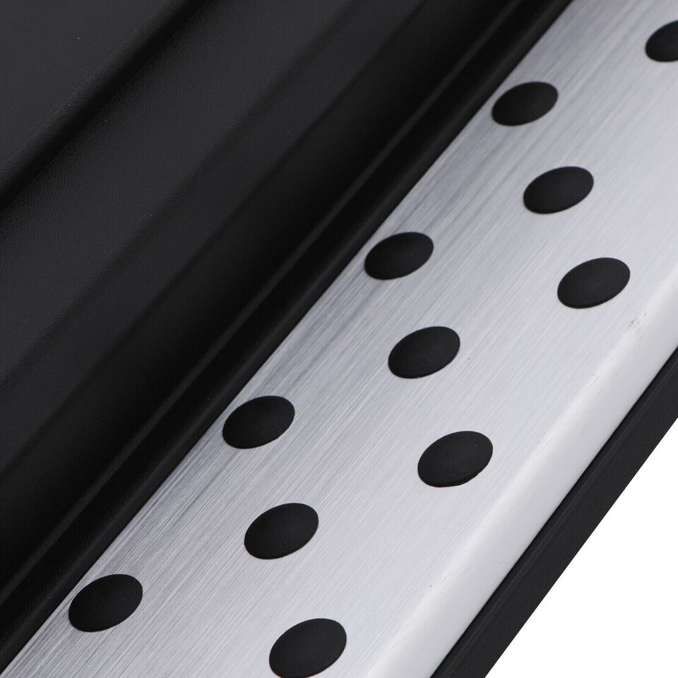 ALUMINIUM RUNNING BOARDS SIDE STEPS RAILS PAIR FOR NISSAN X TRAIL T32 2014-2020