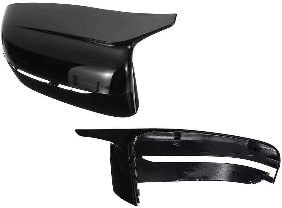 FOR BMW G20 G30 17-20 M STYLE GLOSS BLACK SIDE WING MIRROR CAP REPLACEMENT COVER