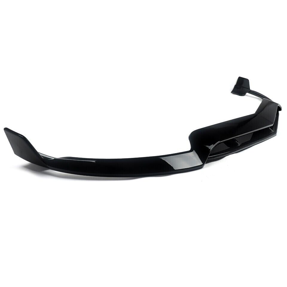 FRONT SPLITTER LIP FOR MERCEDES BENZ E W207 C207 AMG LINE 2014-2016 GLOSS BLACK