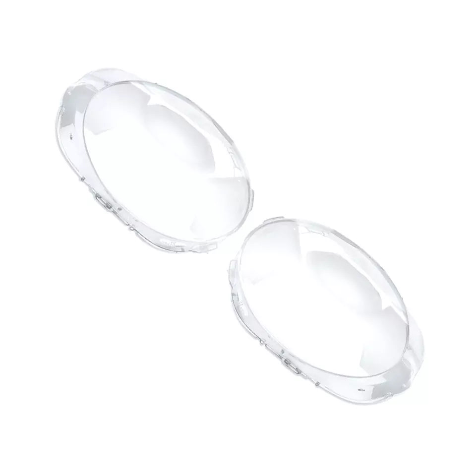 FOR BMW MINI F56 3 DOOR COOPER 11-15 PAIR LEFT RIGHT HEADLIGHT LENS CLEAR COVER