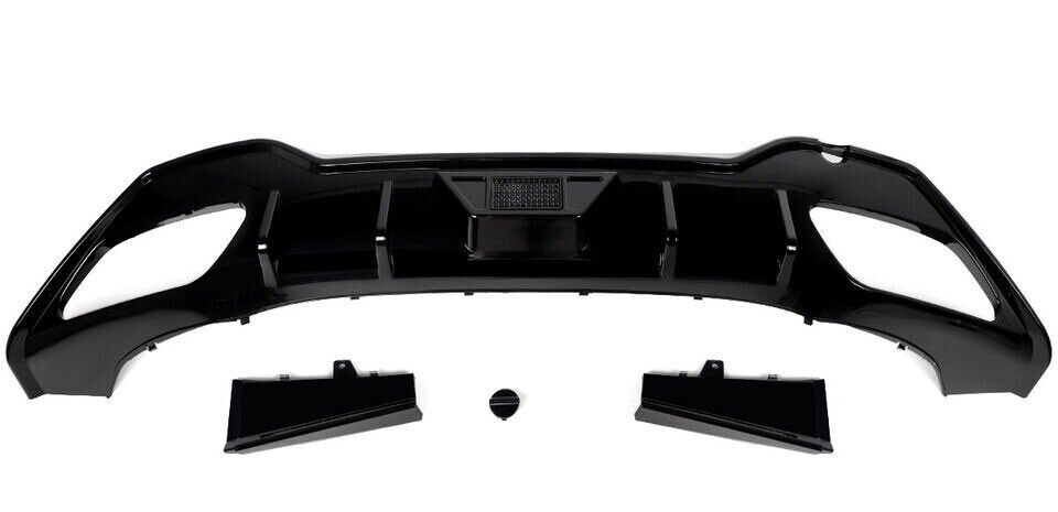 REAR DIFFUSER WITH LED LIGHT FOR BMW 8 SERIES G14 G15 M SPORT GLOSS BLACK 2019+