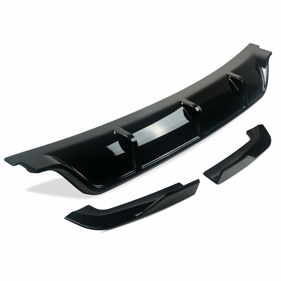 FOR BMW X5 F15 M SPORT KNIGHT AERO KIT REAR DIFFUSER LIP SPLITTER VALANCE GLOSS