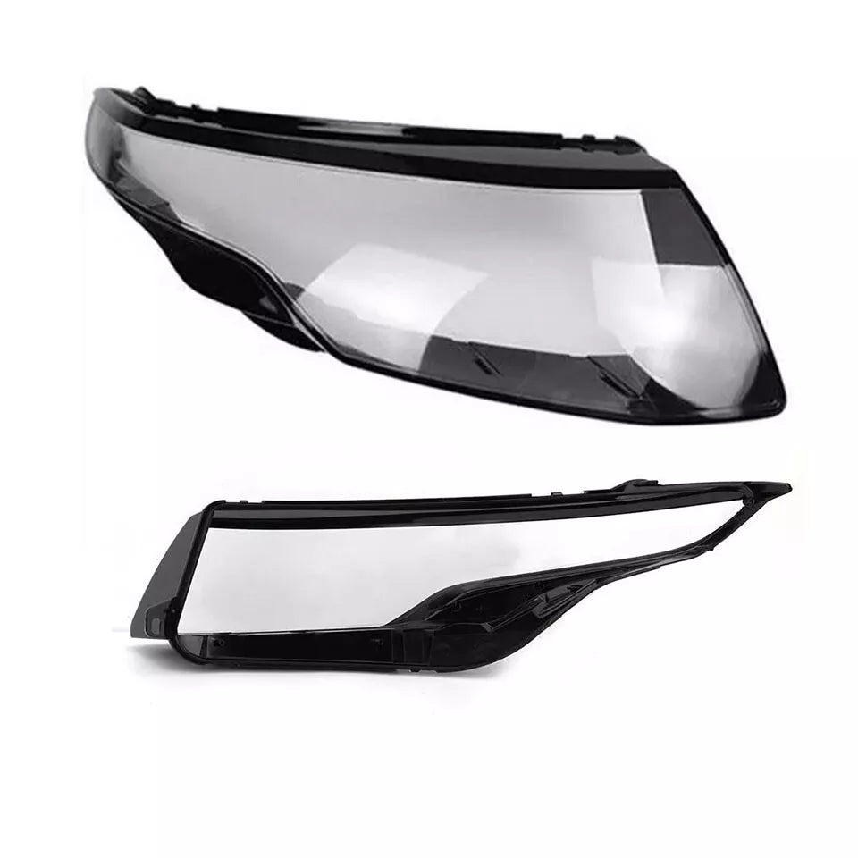 FOR RANGE ROVER EVOQUE L538 LEFT RIGHT PAIR HEAD LIGHT LENS COVER LAMP 2012-2018