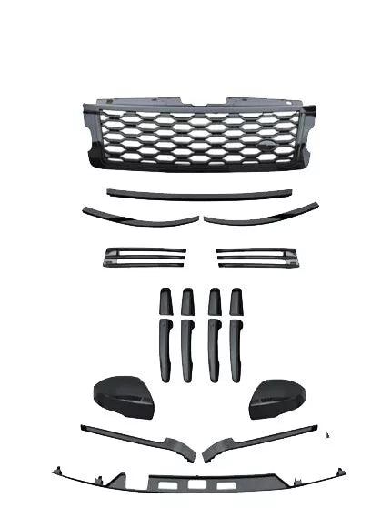 RANGE ROVER VOGUE L405 18-21 BLACK EDITION BLACK PACK KIT TRIMS GRILLE LWB MODEL