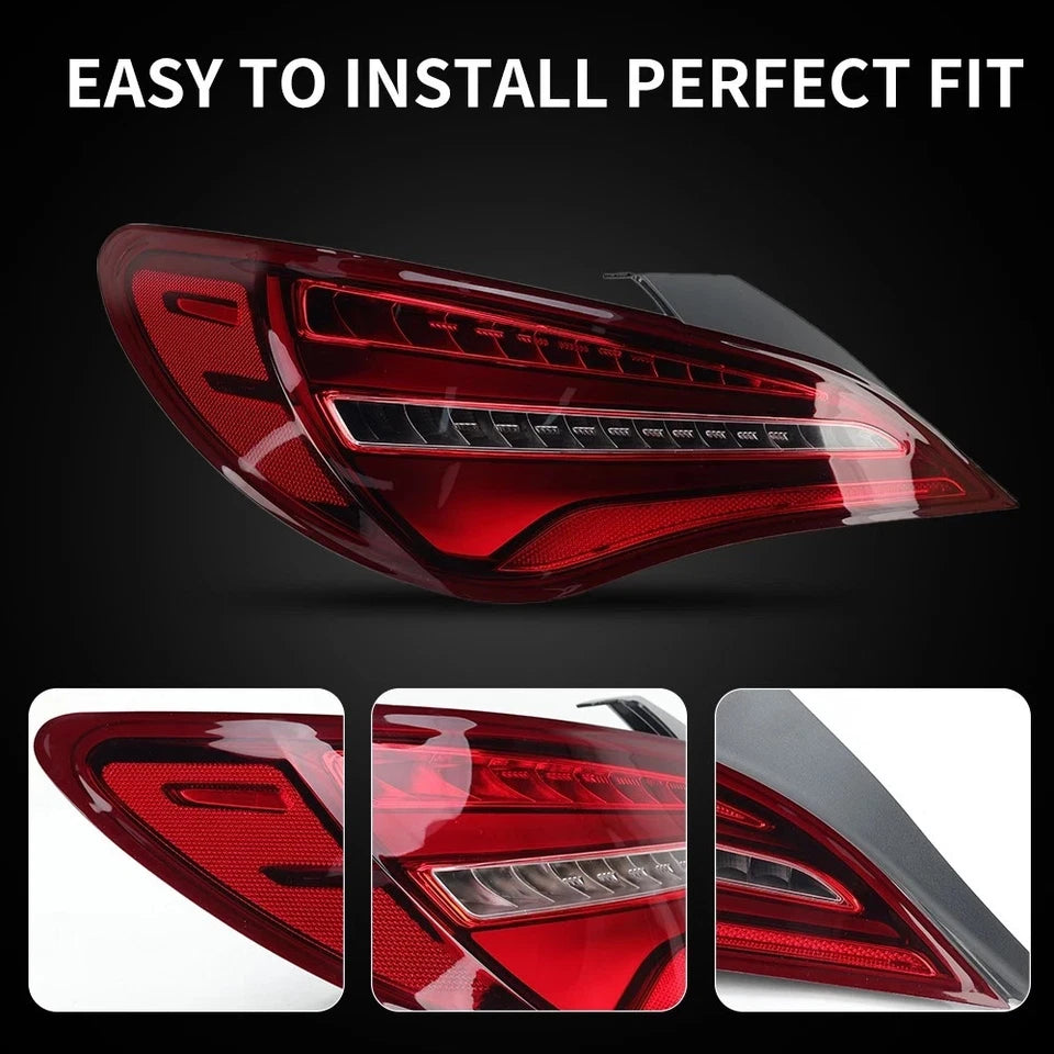 FOR MERCEDES W117 CLA200 2016-2019 LEFT PASSENGER SIDE REAR OUTER LED TAIL LIGHT