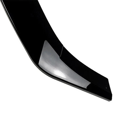 FOR MERCEDES E CLASS COUPE W207 C207 AMG LINE FRONT LIP SPLITTER GLOSS BLK 13-16