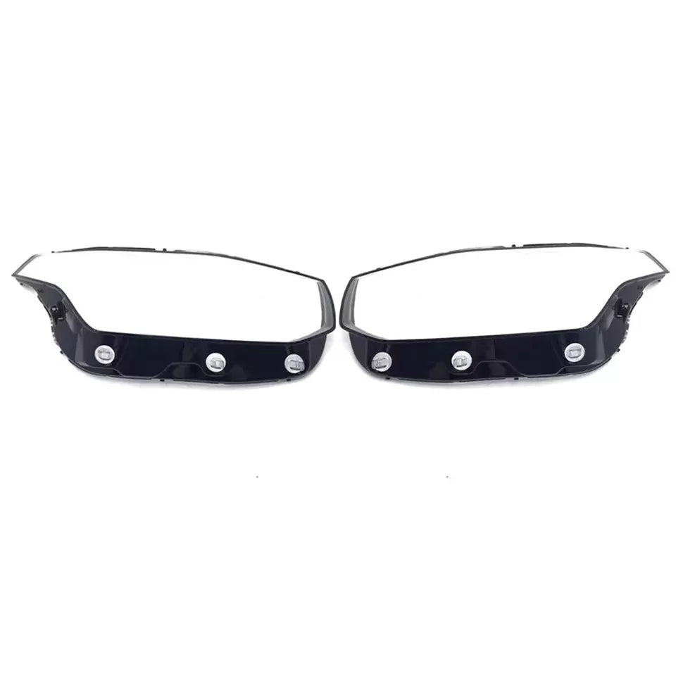 FRONT HEADLIGHT LAMP LENS COVER FOR VOLVO XC90 MK2 LEFT RIGHT SIDE PAIR 15-2022