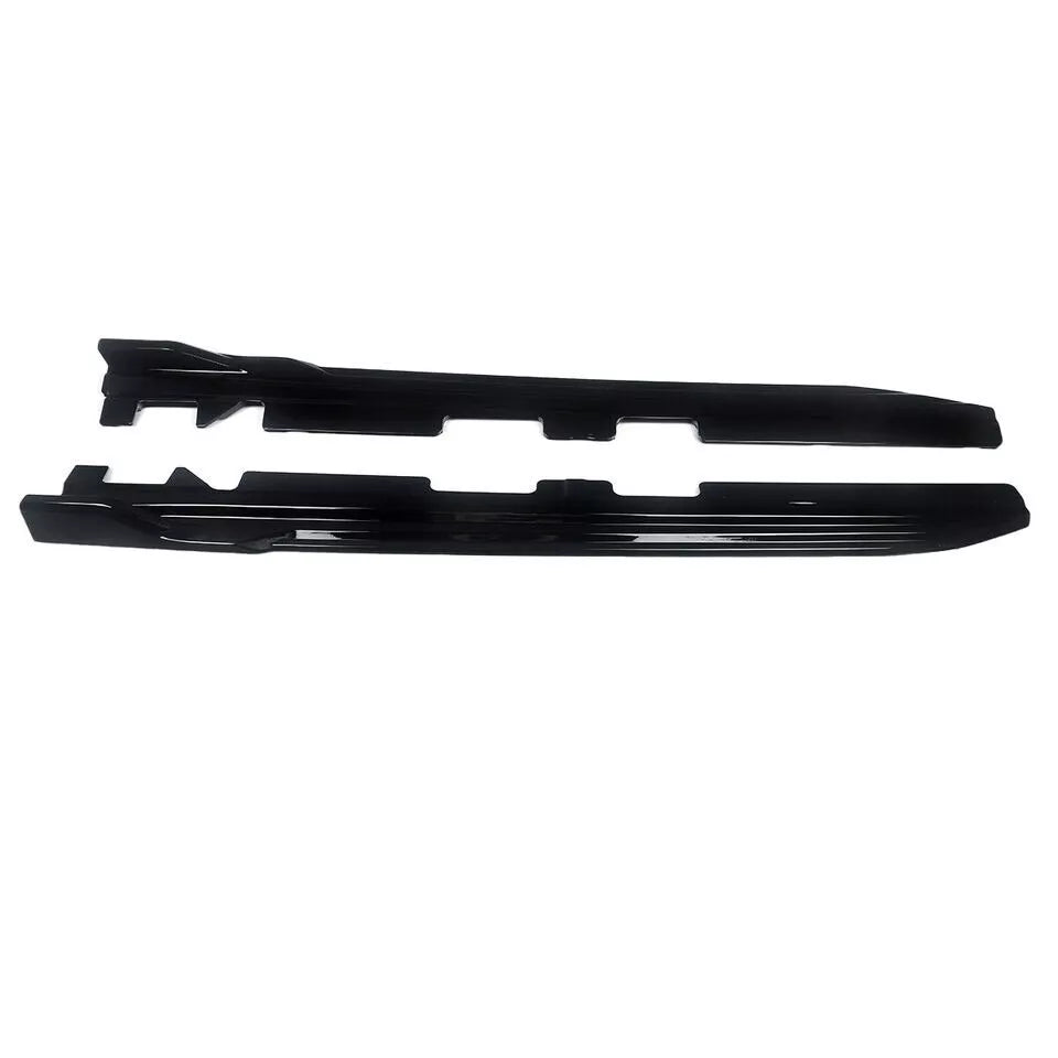 GLOSSY BLACK SIDE SKIRTS EXTENSION BLADES FOR BMW X3 G01 X4 G02 X4M F98 X3M F97