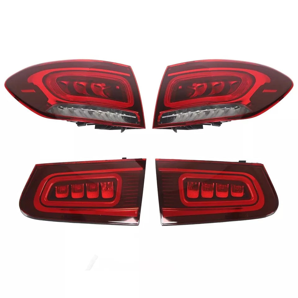 LCI CONVERSION UPGRADE REAR TAIL LIGHT LAMP FOR MERCEDES GLC W253 X253 2015–2019