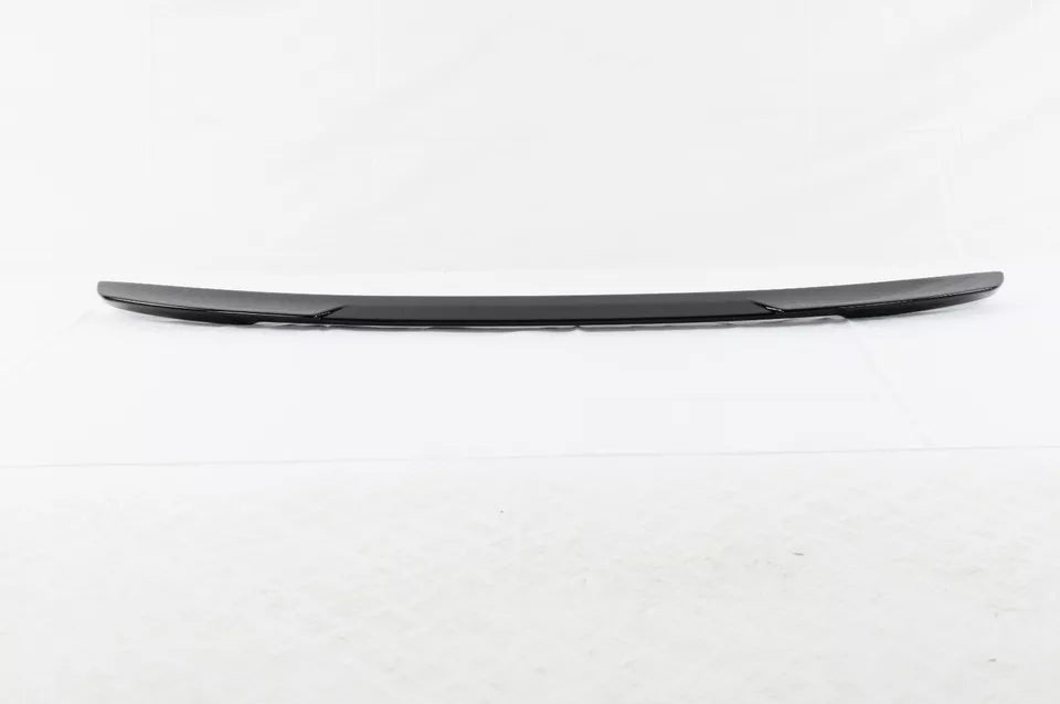 FOR AUDI A6 C8 SALOON REAR BOOT TRUNK SPOILER V STYLE GLOSS BLACK 2018+ OEM FIT