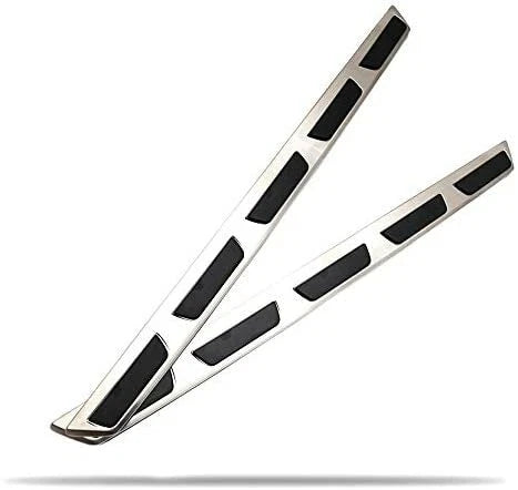 FOR AUDI Q5 SIDE STEPS RUNNING BOARDS OEM STYLE ALUMINUM + ABS PAIR 2008-2016