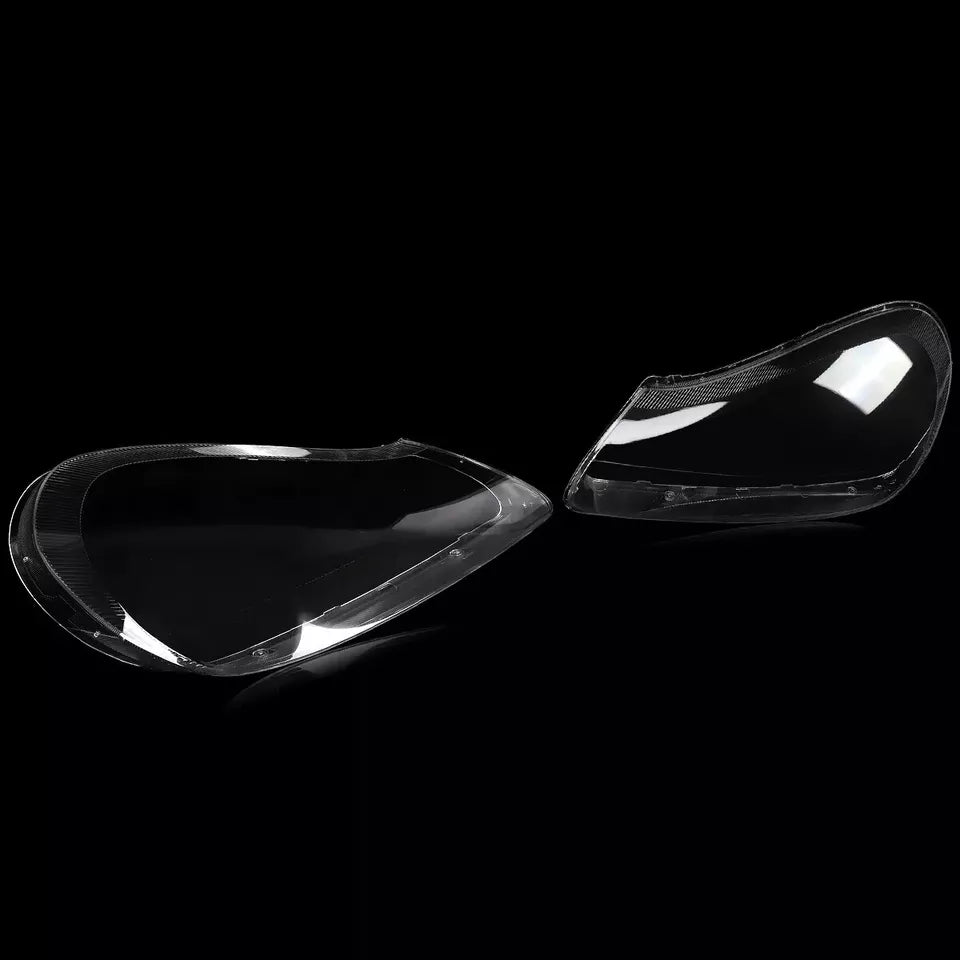 LEFT RIGHT SIDE PAIR HEADLIGHT LENS COVER LAMP FOR PORSCHE CAYENNE 957 2008-2010