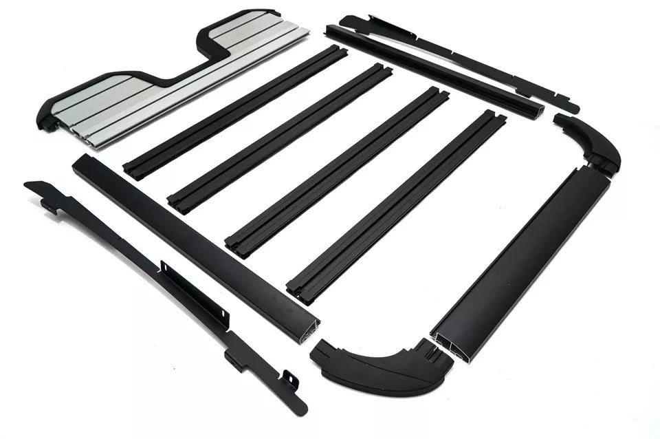 DEFENDER STYLE ROOF PLATFORM RACK RAIL BASKET LUGGAGE FOR MITSUBHISHI L200 16-23