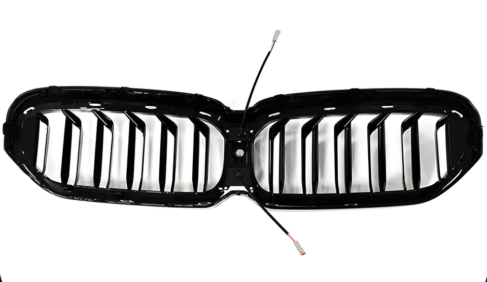 FOR BMW 5 SERIES G30 G31 FACELIFT SPORT KIDNEY LED GRILLE GRILL & LICENCE PLATE