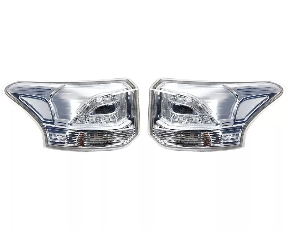 2X RIGHT LEFT SIDE REAR TAIL LIGHT BRAKE LAMP FOR MITSUBISHI OUTLANDER MK3 12-15