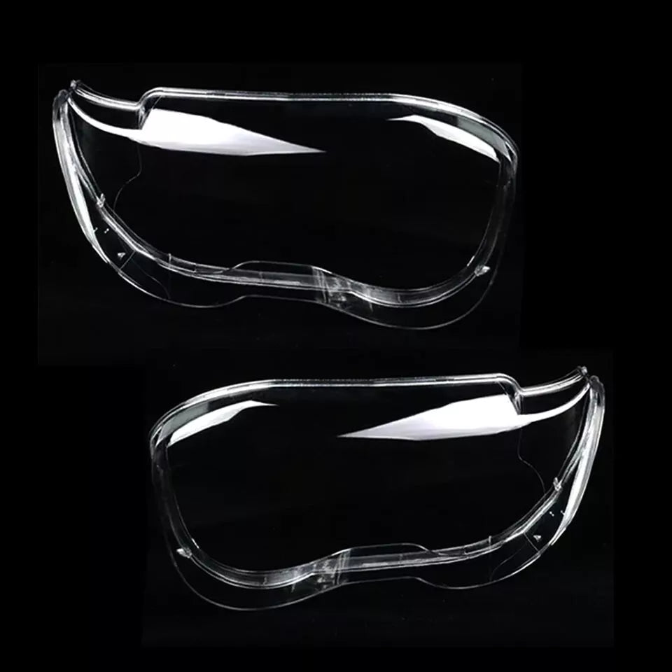 FOR BMW 7 SERIES E65 LEFT RIGHT HEADLIGHT HEADLAMP CLEAR LENS COVER 2001-2004