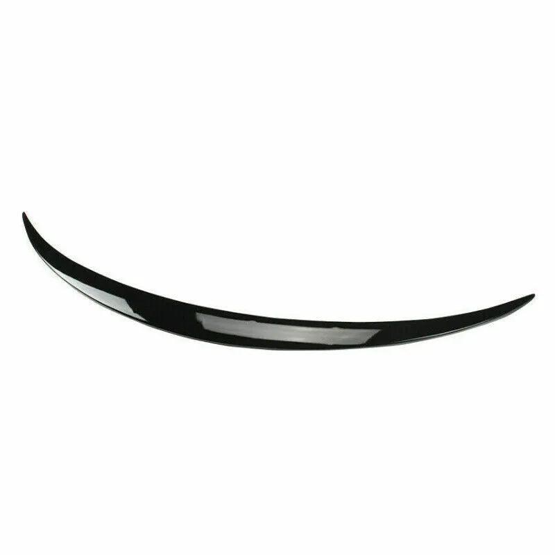 REAR TRUNK BOOT SPOILER LIP FOR MERCEDES BENZ W205 C CLASS ABS GLOSS BLACK