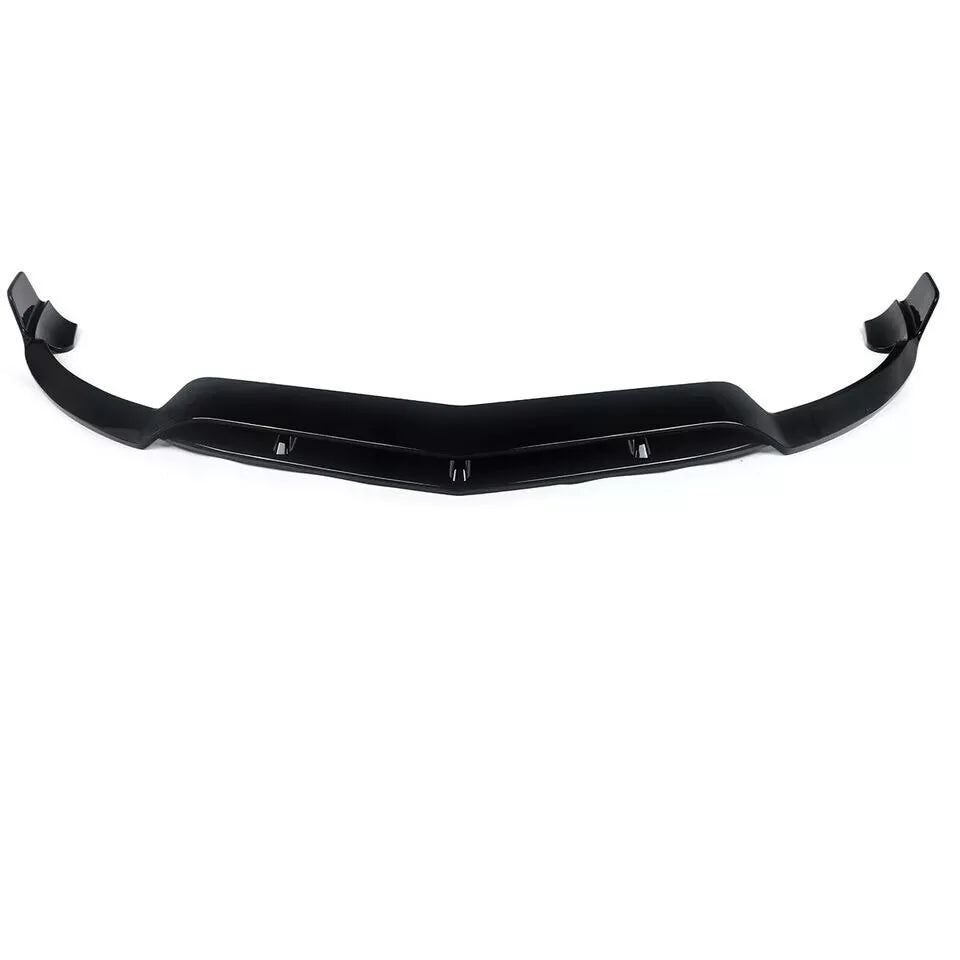 FRONT SPLITTER LIP FOR MERCEDES BENZ E W207 C207 AMG LINE 2014-2016 GLOSS BLACK
