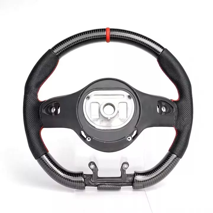 FOR MERCEDES AMG W205 W177 C118 C253 C63 CARBON FIBER HEATED STEERING WHEEL 19+