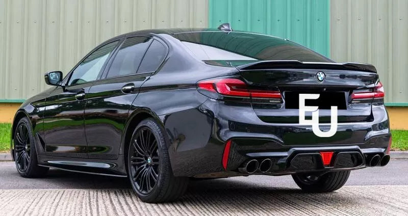 FOR BMW 5 SERIES G30 BODY KIT FRONT SPLITTER SPOILER REAR DIFFUSER & PIPES 17-19