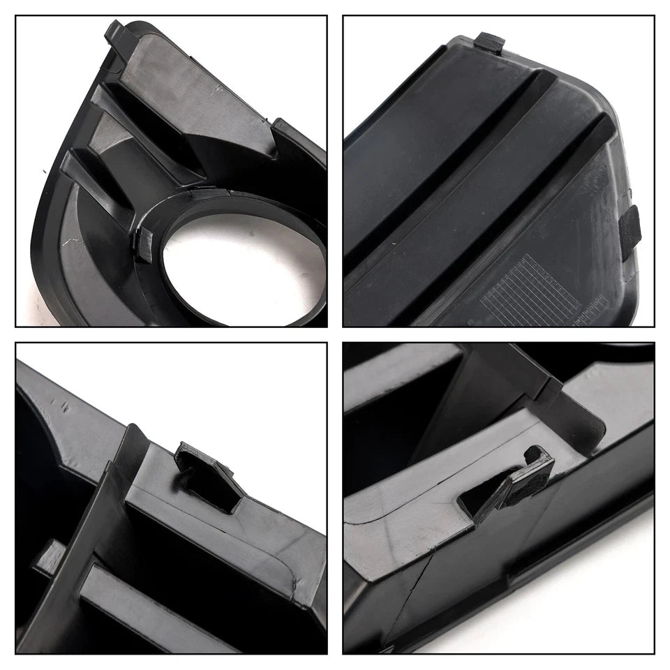 2PCS PAIR FRONT BUMPER GRILL FOG LIGHT LAMP COVERS TRIM FOR AUDI Q5 2008-2011