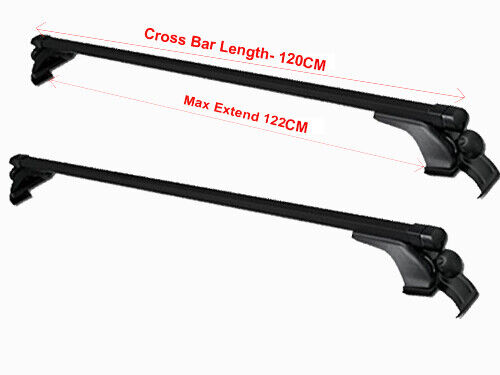 FOR BMW 1 SERIES 2007> ROOF RACK RAIL CROSS BARS HIGH STRENGTH