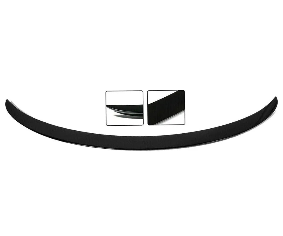 REAR TRUNK BOOT SPOILER LIP FOR MERCEDES CLA W117 C117 AMG STYLE WING GLOSS BLK