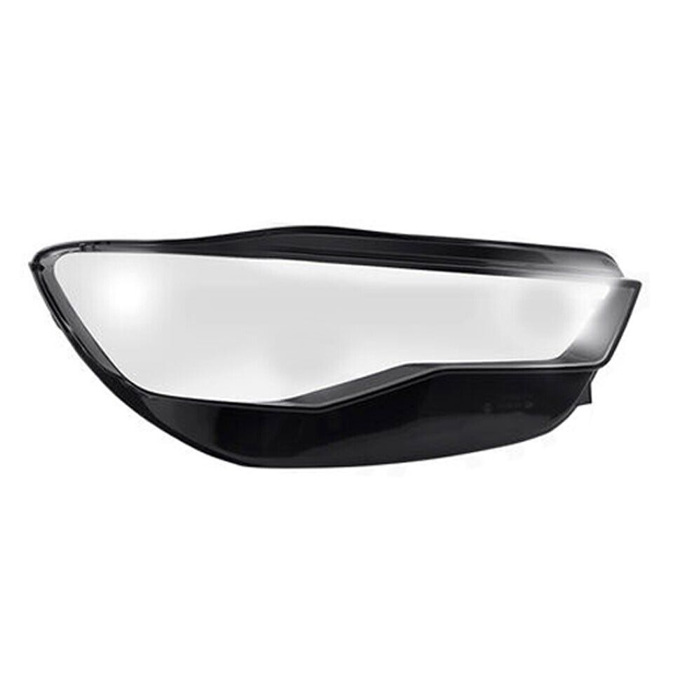 LEFT SIDE HEADLIGHT LENS COVER LAMP SHADE REPLACEMENT FOR AUDI A6 C7 2015-2018