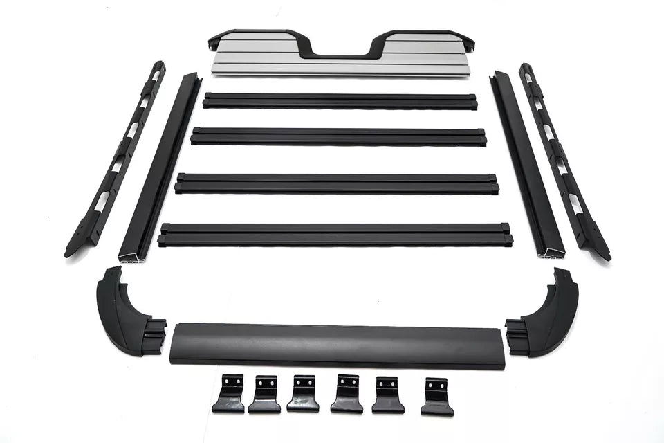 DEFENDER STYLE ROOF RACK CROSS BARS BASKET LUGGAGE FOR NISSAN NAVARA D23 15+